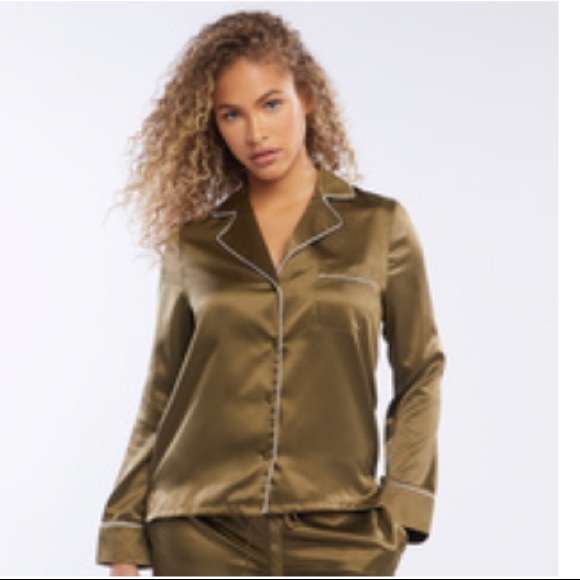 Savage X Fenty Other - Savage X Fenty Green satin pajamas